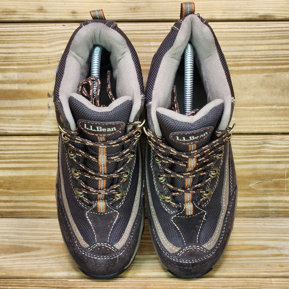 LLBean Womens 7.5 Hiking Boots Waterproof Primaloft Insulated Mid Lace Up Shoes - Picture 6 of 8